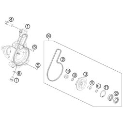 WASSERPUMPEN REP. KIT DUKE