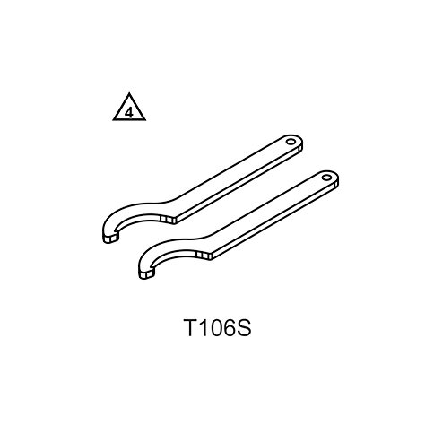 VORSPANNSCHLÜSSEL 4681 STAHL