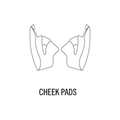 Cheek Pads Sr Sport 14