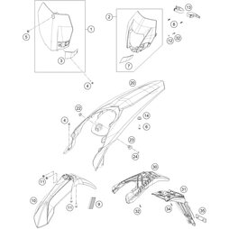 Bremsschlauchführung