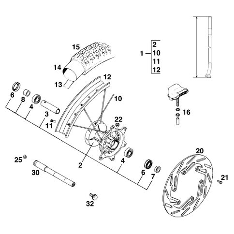 FELGENBAND 21