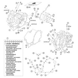 MOTORGEHÄUSEDICHTUNG LC8  03