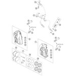 Bremszange radial links     05