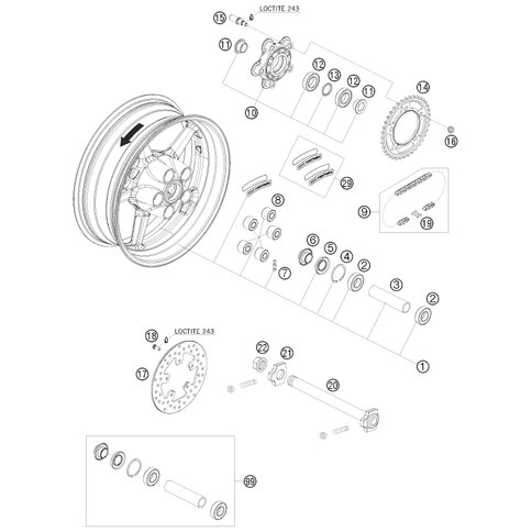 KETTE DID 525 HV2  108 ROLLEN