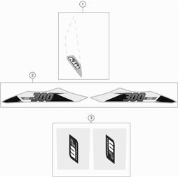 AUFKLEBER SW-MASKE          15