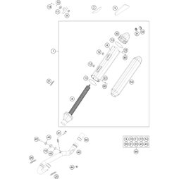 Enddämpferhülle EXC-F