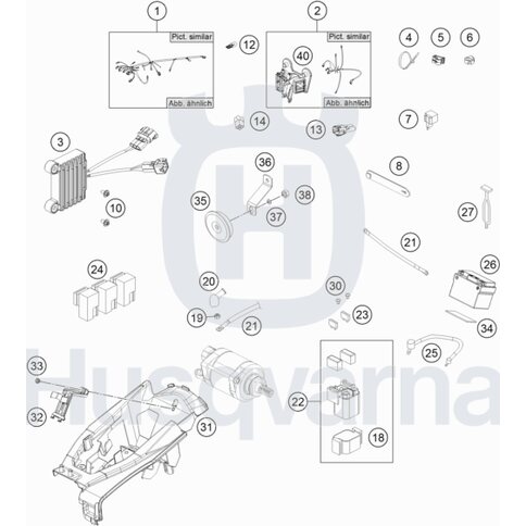 Hauptkabelstrang EXC USA kpl.