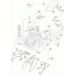 BENZINTANK KPL. USA