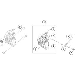 BREMSZANGE RADIAL