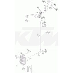 BREMSZANGE VO. BREMBO P4 32/36