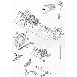 KTM OEM Ersatzteil 58110040500