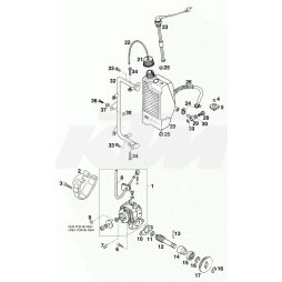 KTM OEM Ersatzteil 45604007