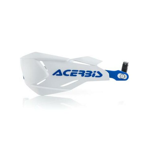 Acerbis Handschutz X-Factory Weiß Blau  inkl. Anbaukit