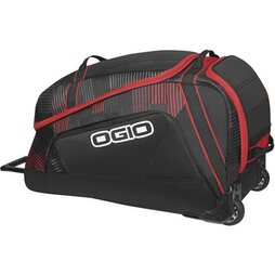 Ogio Big Mouth Wheel Bag Stoke Reisetasche in schwarz-rot