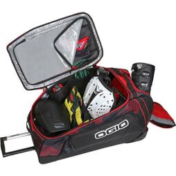 Ogio Big Mouth Wheel Bag Stealth Reisetasche in schwarz