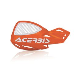 Acerbis Handschutz UNIKO Vented Orange 3 Weiß inkl. Anbaukit