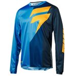 Shift WHIT3 Tarmac blau gelb Jersey