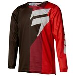 Shift WHIT3 Jugend Tarmac Jersey schwarz rot