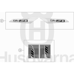 Aufkleber Set FX 450