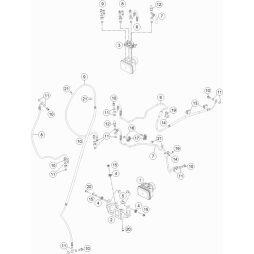 Halteblech ABS-Modul