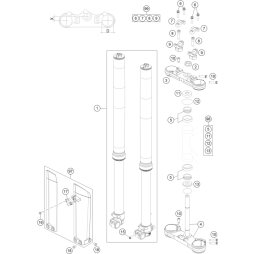 Klemme für Bremsschlauch