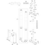 GABELSCHUTZ SET 85 TC GELB