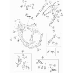 Rahmen 504R3 weiß