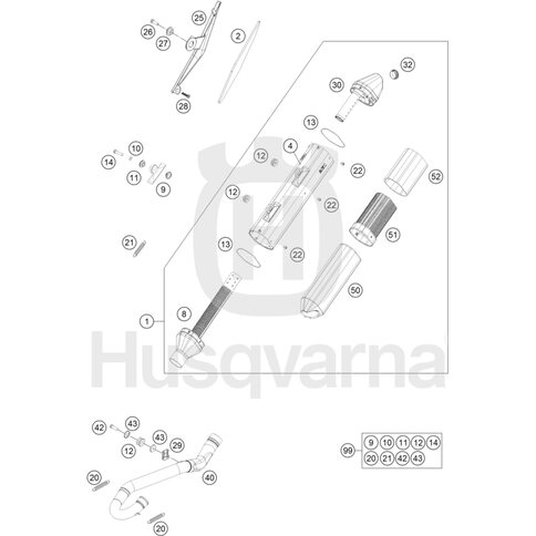 ENDDÄMPFER 250-501 FE USA