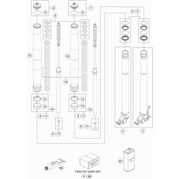 Catridge Set links kpl.