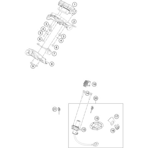 SCHRAUBE MIT ABSATZ M6X1X13