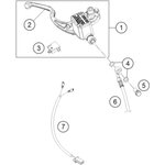 BREMSLEITUNG ABS HANDBREMSZYLI