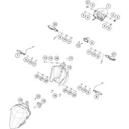 GUMMITÜLLE SW HALTER OBEN