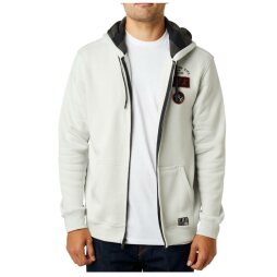 Fox District 4 Fleece Zip Grau