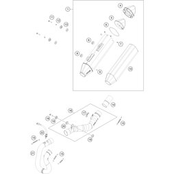 Abstandhalter Enddämpfer