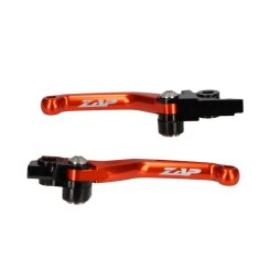 ZAP Kupplungshebel Bremshebel Flex Satz Kit KTM Orange...