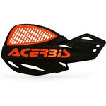 Acerbis Handschutz UNIKO Vented Schwarz Orange inkl. Anbaukit