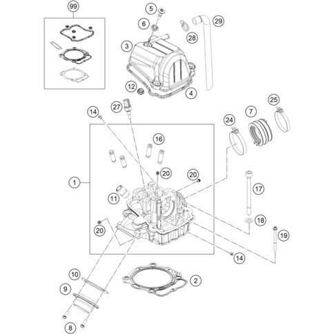 Dichtung Ventildeckel Motorentlüftung