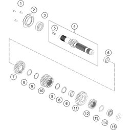 Reduzierdüse D0.3mm M8