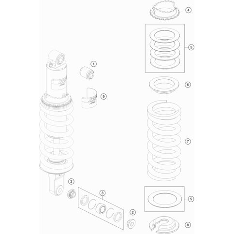 Federauflage 21x54,8x-8