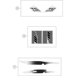Aufkleberset TC 125 2019