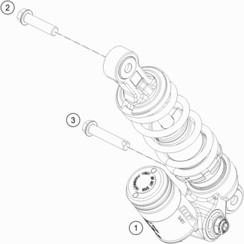 Federbein 50 SX/TC 20