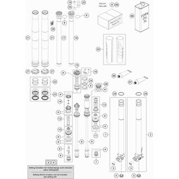 Einsteller Kit Schraubdeckel Druckstufe