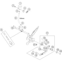 Bremsausgleichsbehälter kpl.