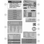 Aufkleber STD Setting