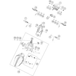 Scheinwerfer Montagekit