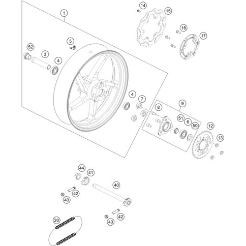 Bremsscheibenadapter