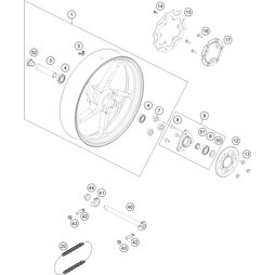 Bremsscheibenadapter