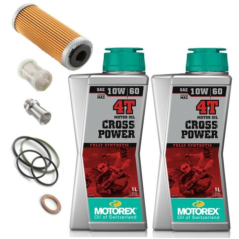 Ölfilterkit + 2x Motorex 10W/60