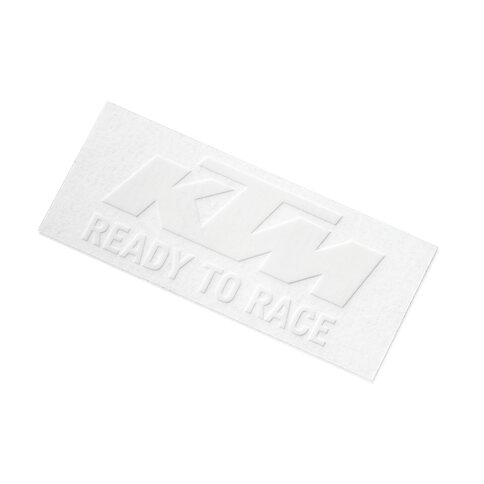 LOGO STICKER WHITE