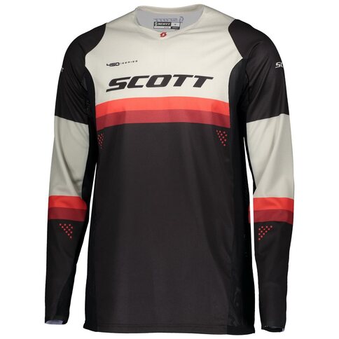 Scott Jersey 450 Podium Schwarz Rot Gr. M